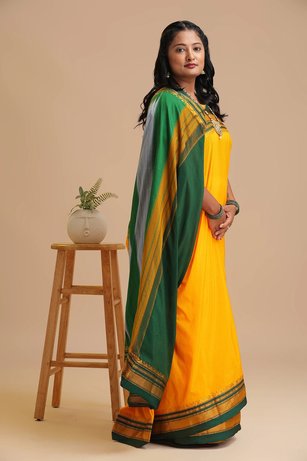 Sunlit Grace – Ilkal Saree