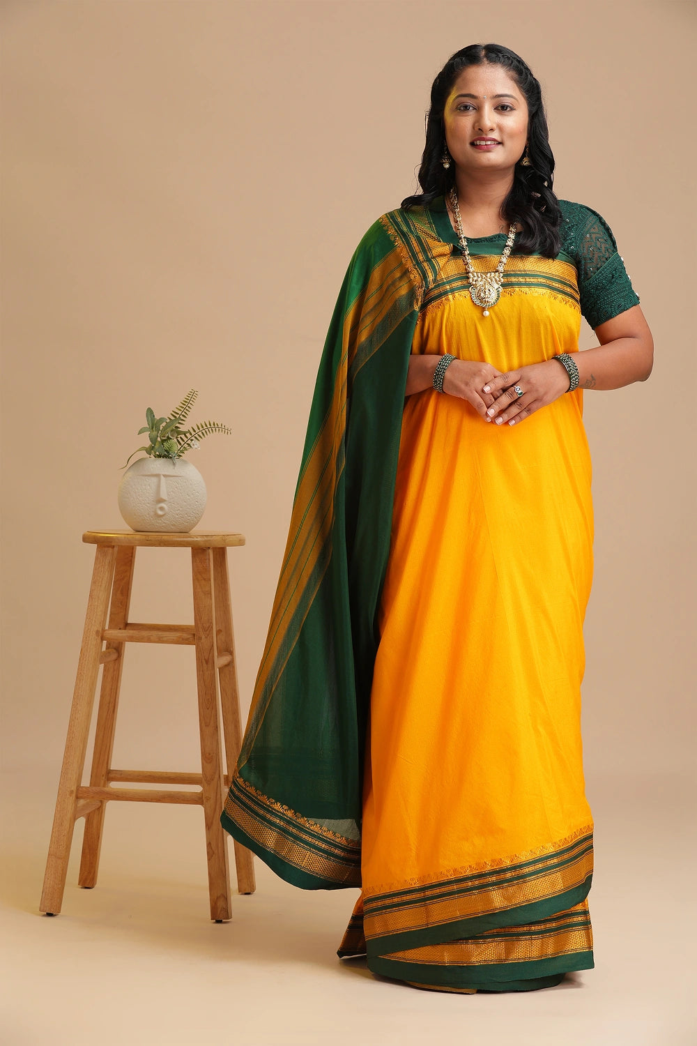 Sunlit Grace – Ilkal Saree