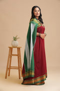 Regal Maroon- Ilkal Saree