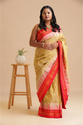 Golden Glow- Ilkal Saree