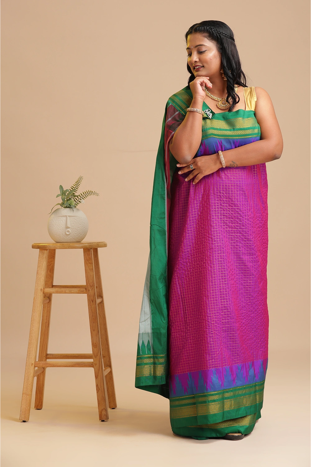 Royal Bloom- Ilkal Saree