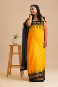 Golden Ember- Ilkal Saree