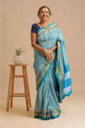 Tranquil Teal- Ilkal Saree