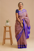 Royal Indigo- Ilkal Saree
