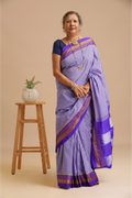 Violet Elegance- Ilkal Saree