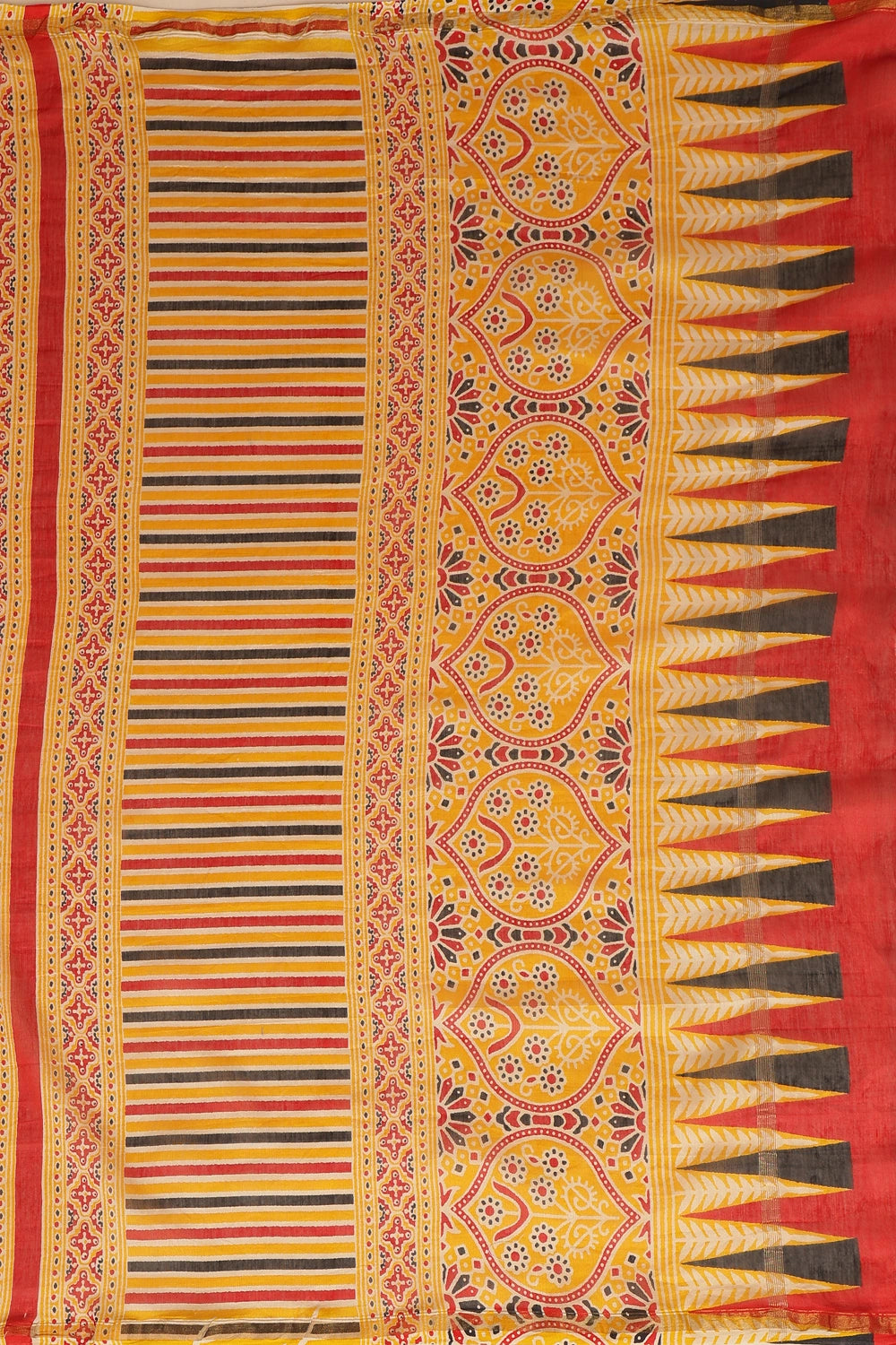 Mandala Mystery - Chanderi Cotton SIlk Saree