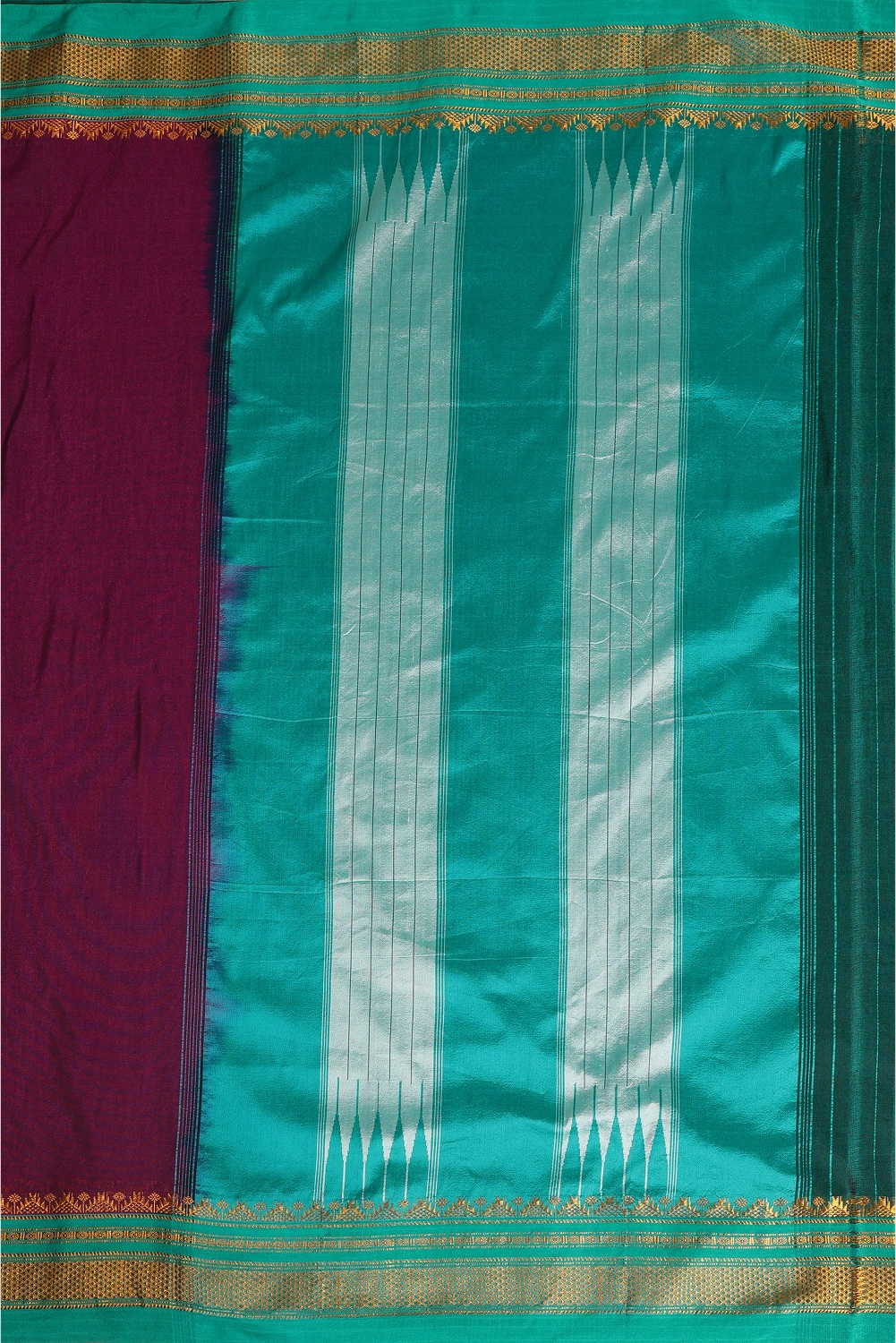 Royal Plum Ilkal Saree