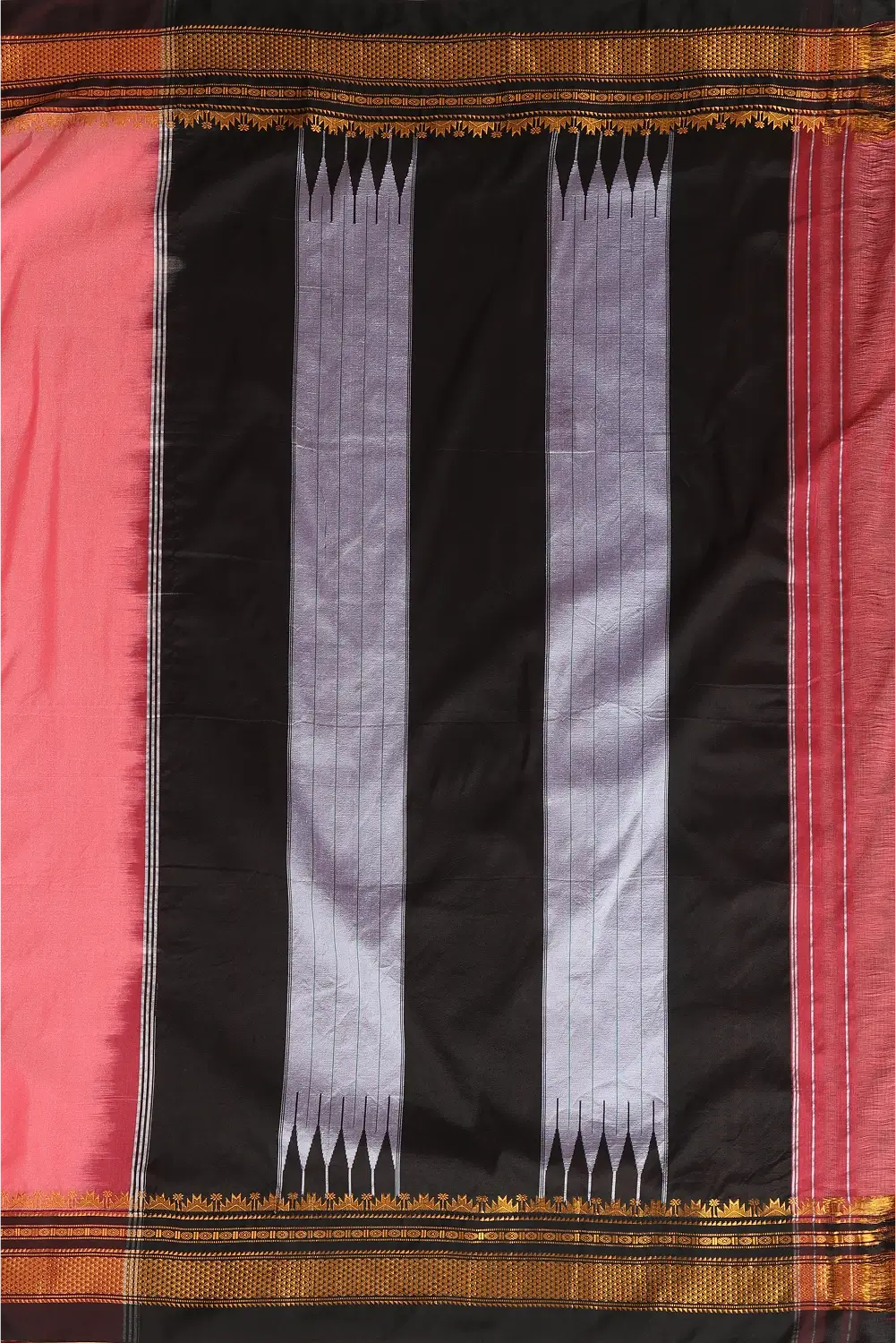 Rose Glow Ilkal Saree