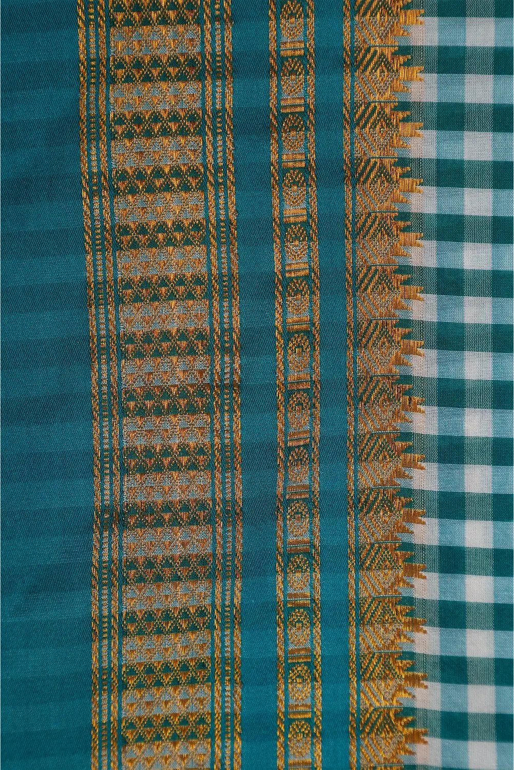 Tranquil Teal- Ilkal Saree