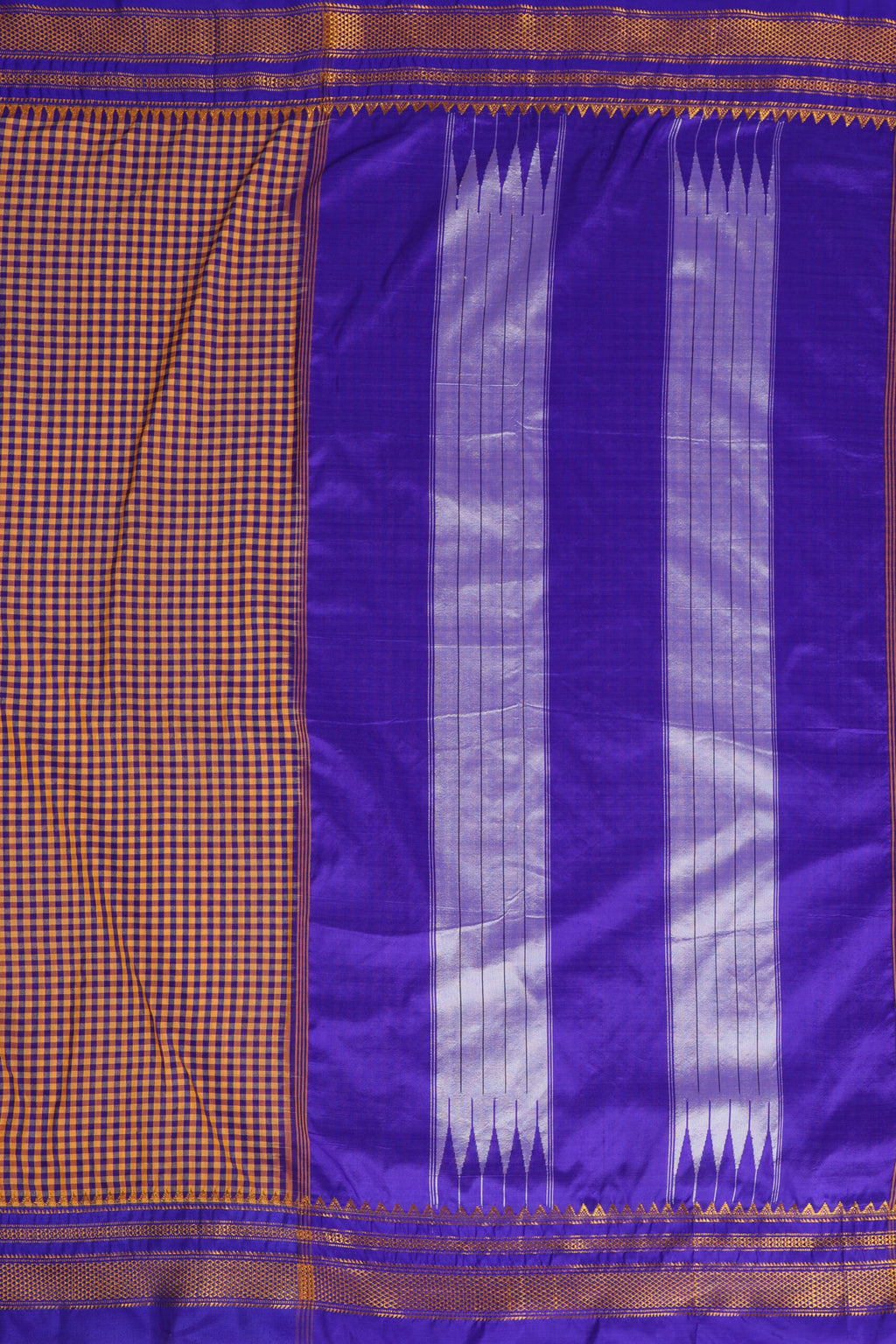 Royal Indigo- Ilkal Saree