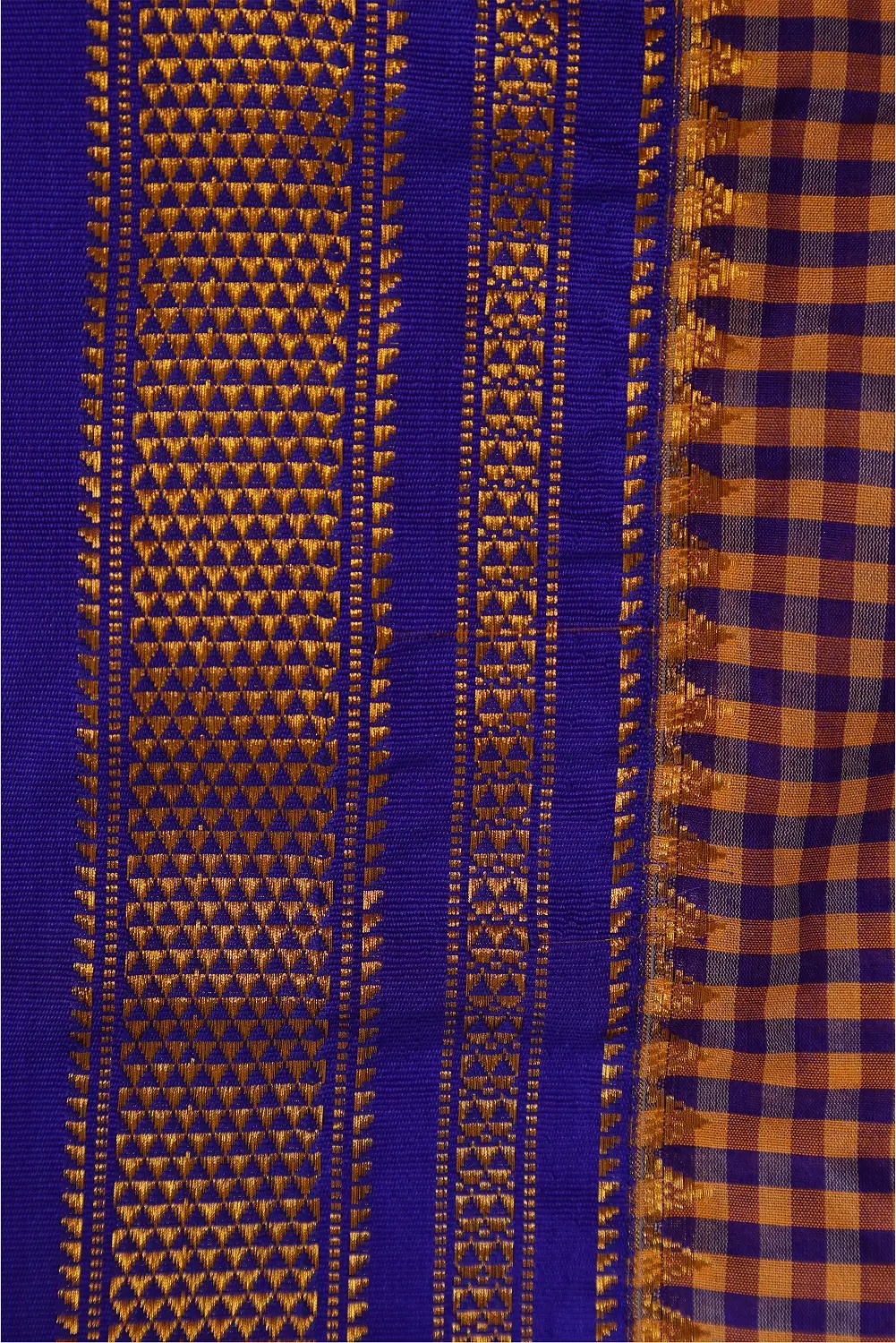 Royal Indigo- Ilkal Saree
