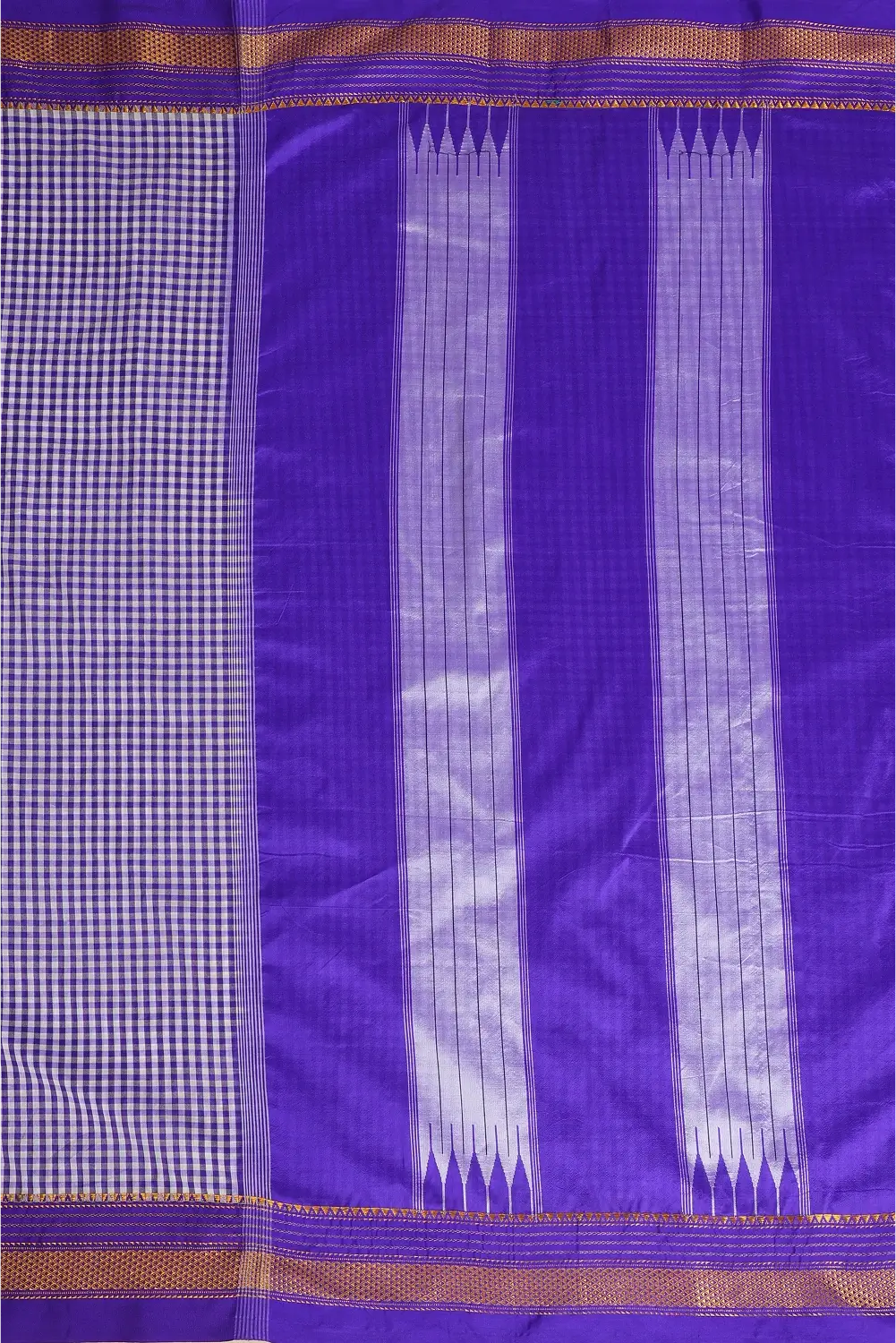 Violet Elegance- Ilkal Saree