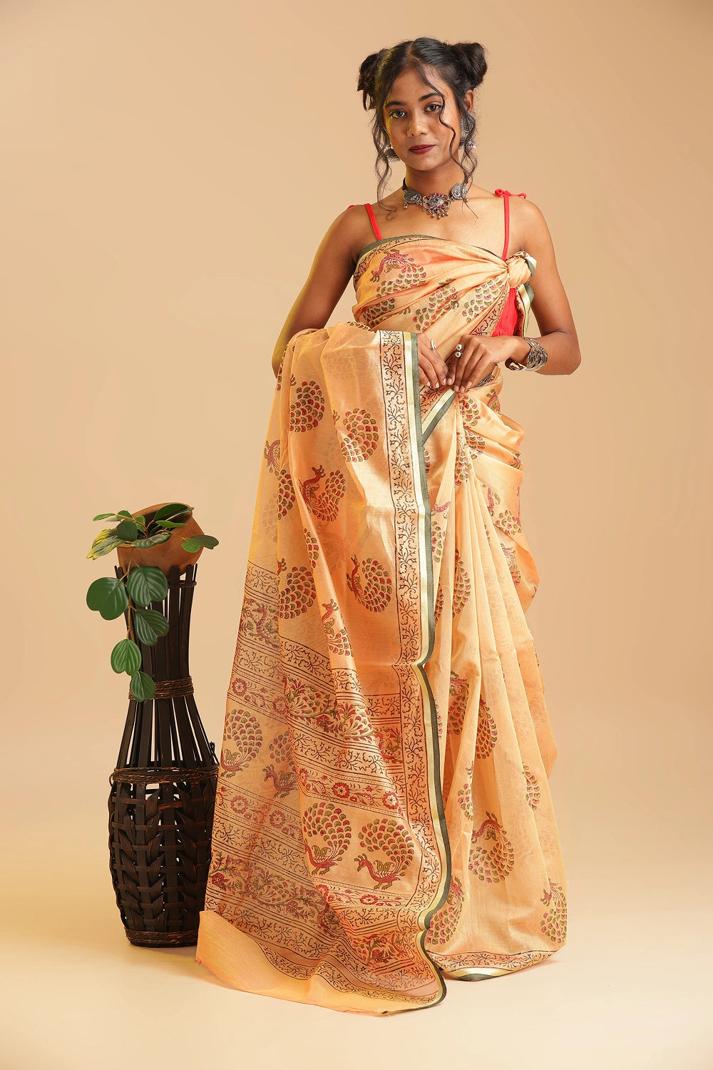Royal Affair - Chanderi Cotton Silk Saree