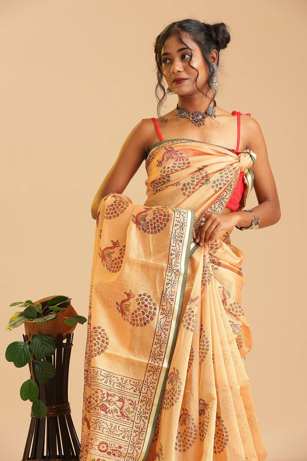 Royal Affair - Chanderi Cotton Silk Saree