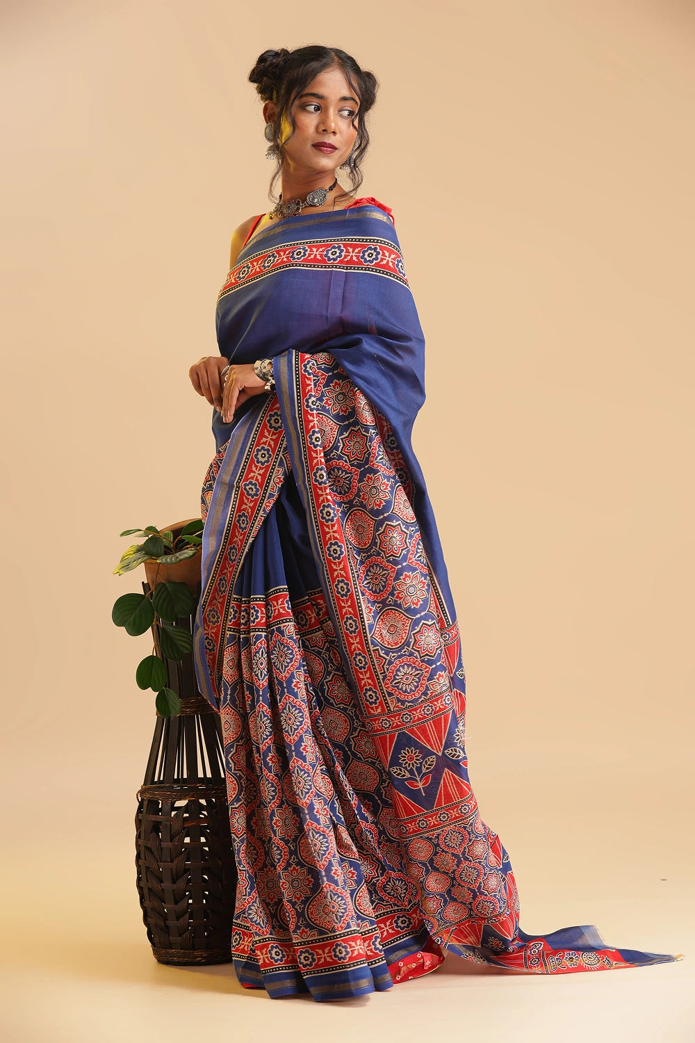 Drama Queen - Chanderi Cotton Silk Saree