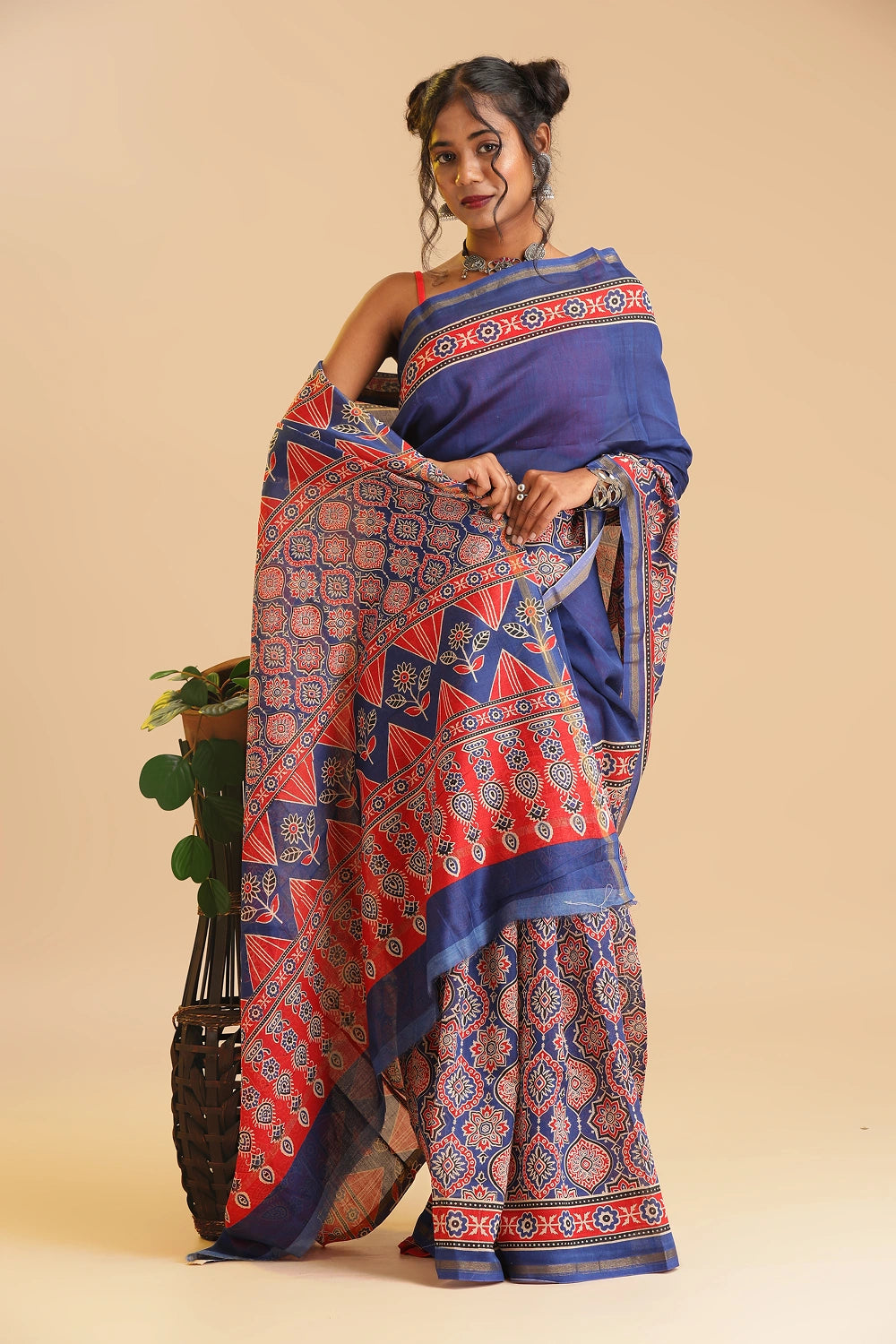 Drama Queen - Chanderi Cotton Silk Saree