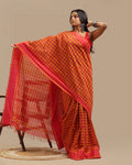 Sunshine Mustard Udupi Saree | GI-Tagged Handloom Cotton — Seere