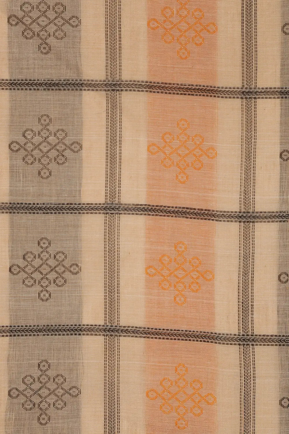 Festive Allure Kolam 1000 Butta Kanchi Cotton Saree