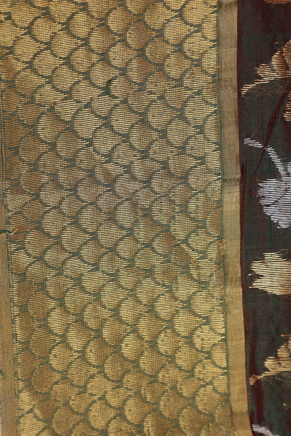 Bird Motif Elegance – Chanderi Pattu Silk Saree