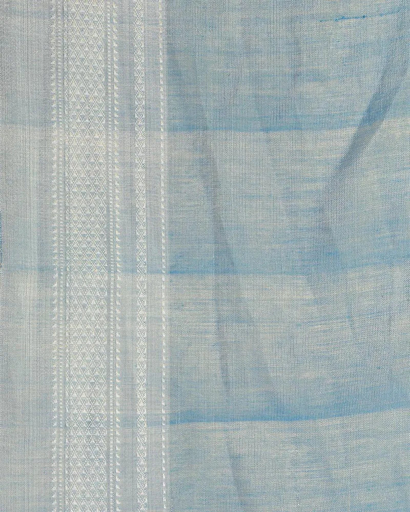 Sky Blue Serenity Ilkal Saree