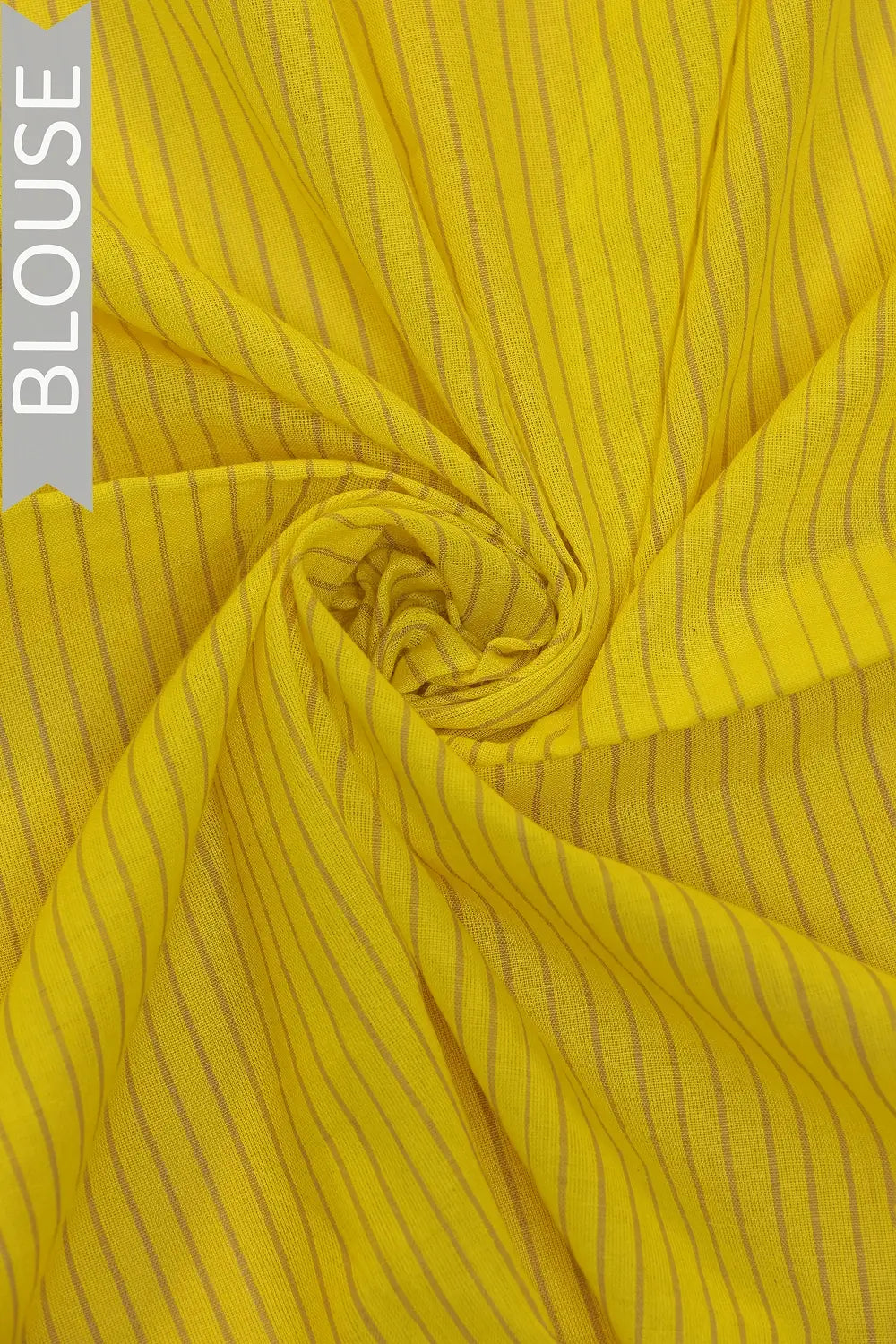 Sunny Amaltas - Yellow & Grey Gollabhama Cotton Saree