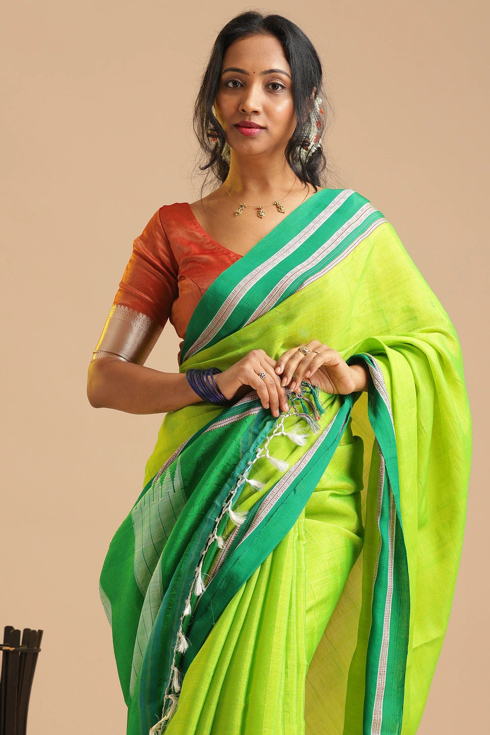 Lime Grove- Ilkal Saree