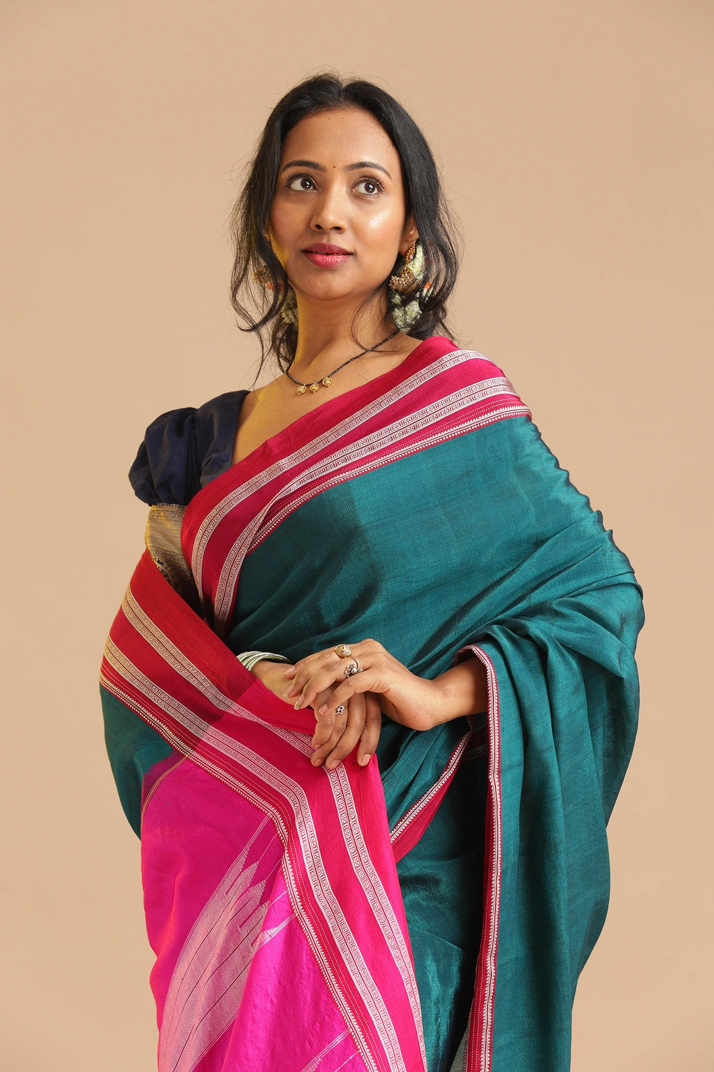 Emerald Musee- Ilkal Saree