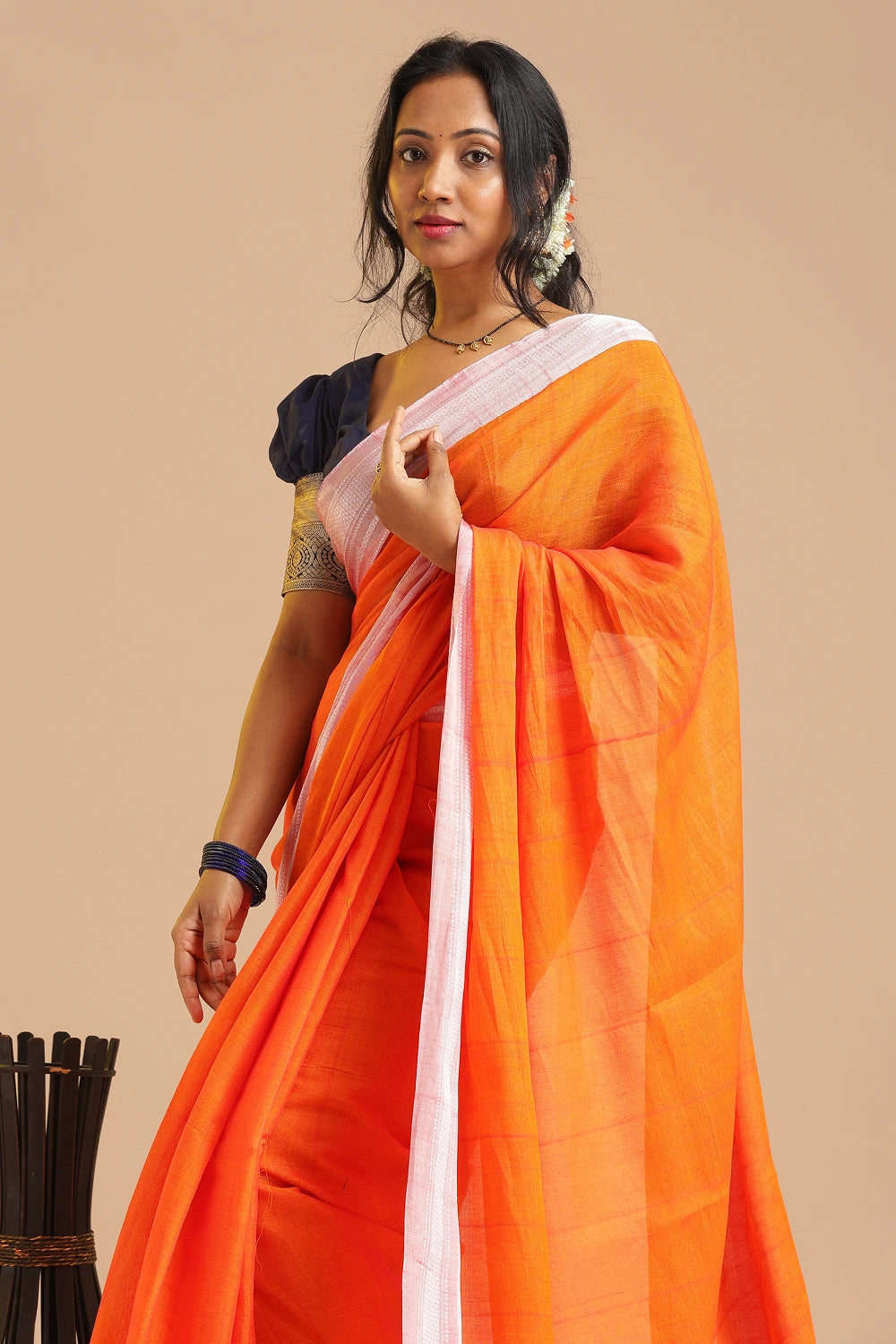 Sunset Serenade- Ilkal Saree