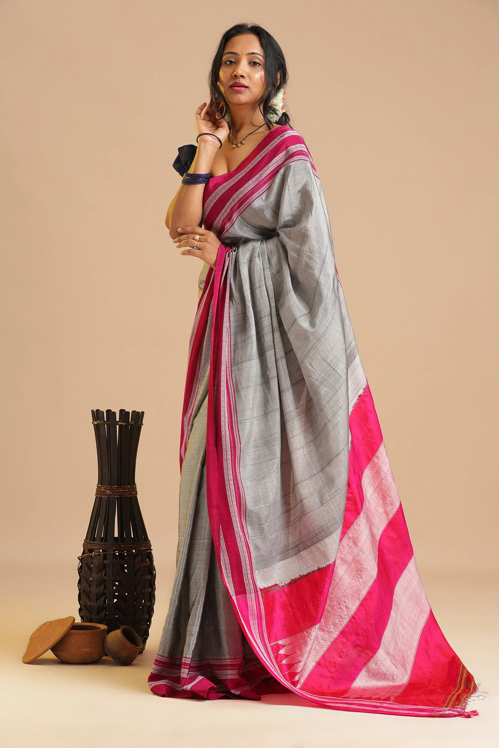 Moonlit Rani- Ilkal Saree