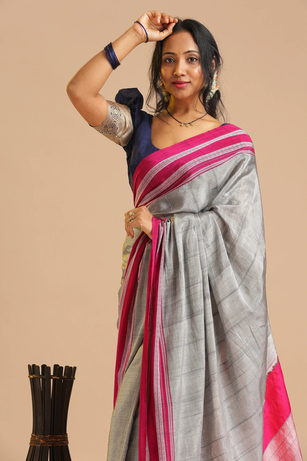Moonlit Rani- Ilkal Saree