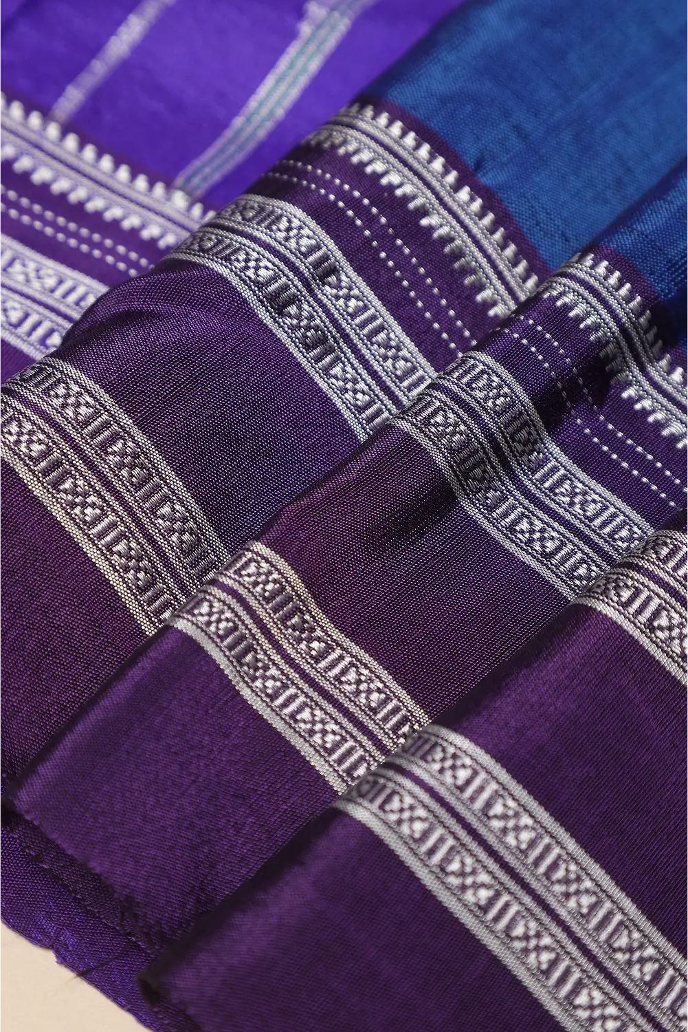 Royal Indigo Elegance- Ilkal Saree