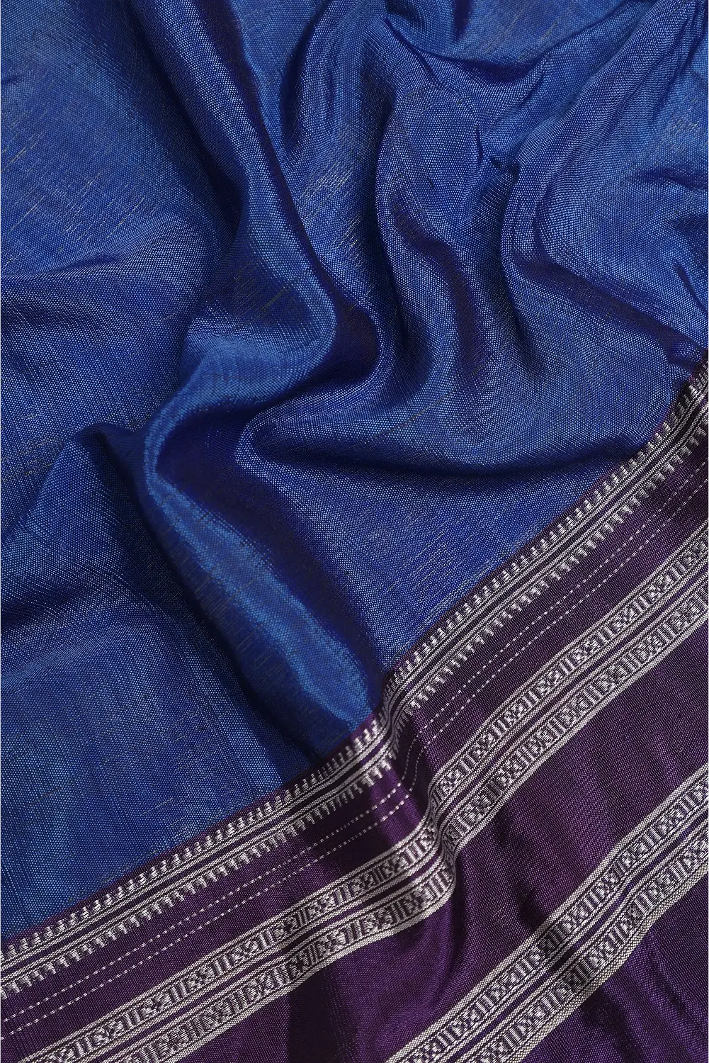 Royal Indigo Elegance- Ilkal Saree