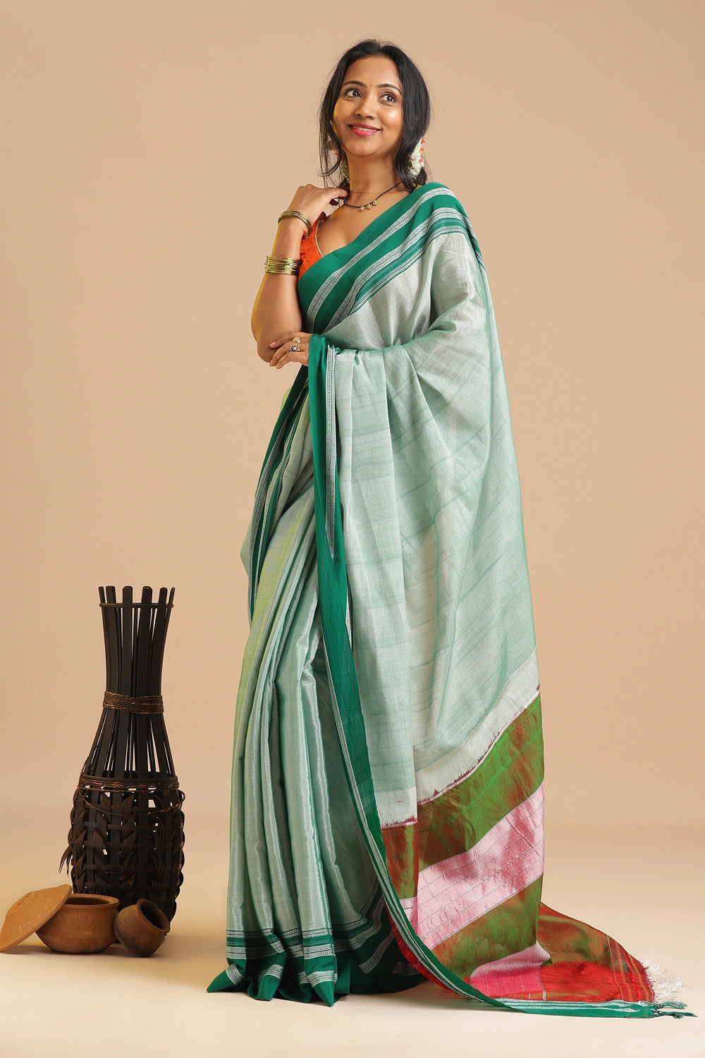 Spring Blossom- Ilkal Saree