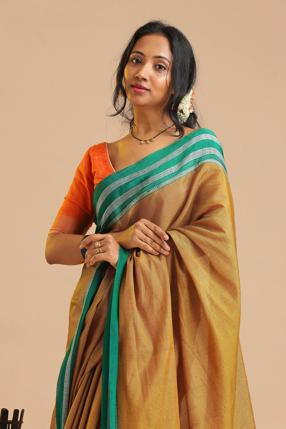Emerald Dusk- Ilkal Saree