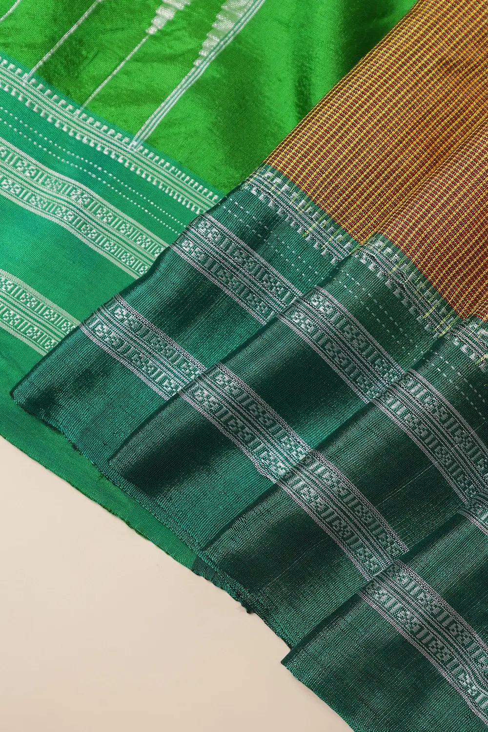 Emerald Dusk- Ilkal Saree