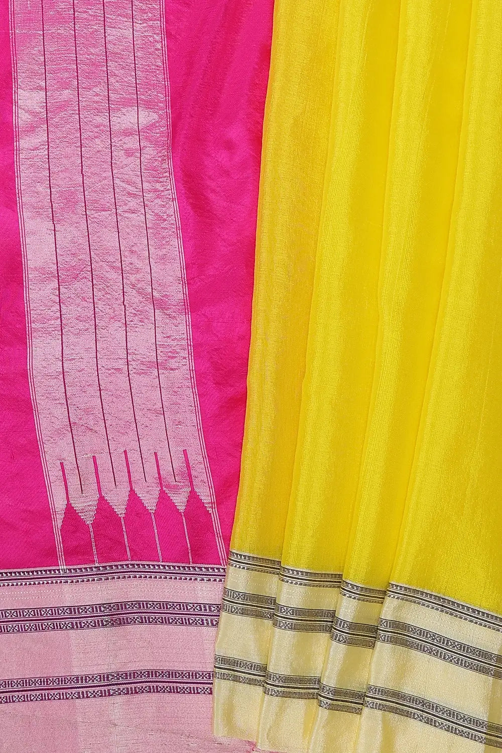 Sunlit Bloom- Ilkal Saree