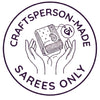 Authentic, Craftsperson-made sarees Only